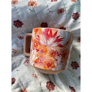 Starbucks 2019 Stacking Pink Cactus Flower Ceramic Coffee/Tea Mug, 14 Fl Oz